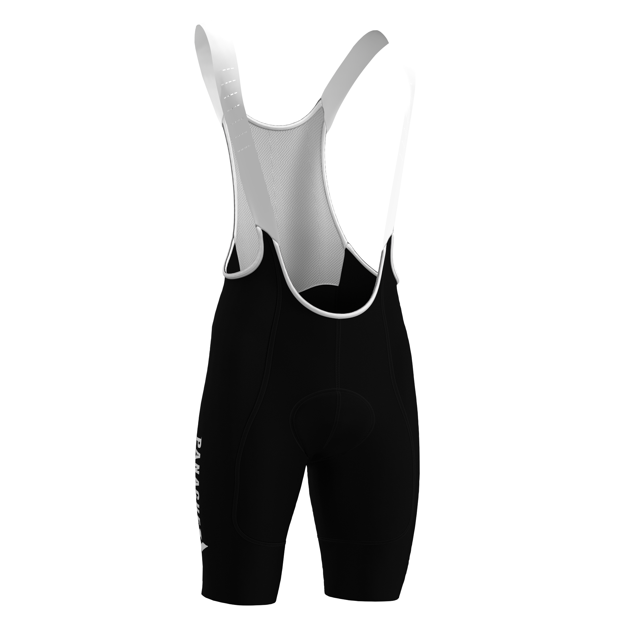 Panache Women's WT 2ND SKIN Bib Short - Black w/Panache Logo