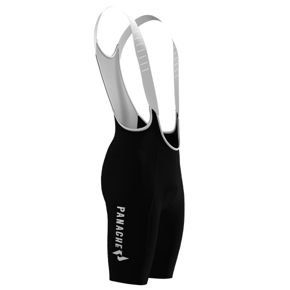 Panache Women's WT 2ND SKIN Bib Short - Black w/Panache Logo