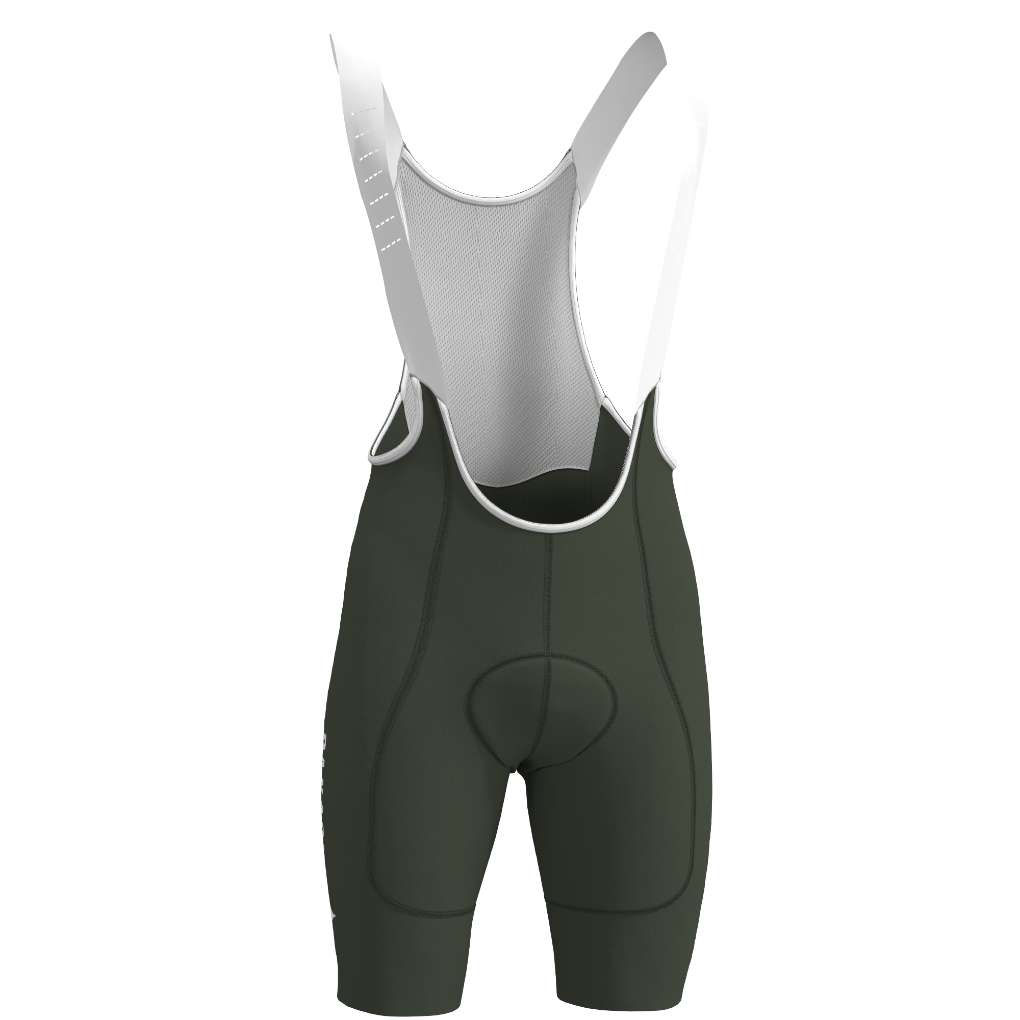 Panache Women's WT 2ND SKIN Bib Short - Forest w/Panache Logo
