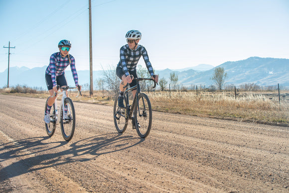 Panache M's Pro THERMAL Jersey - Black & White Plaid