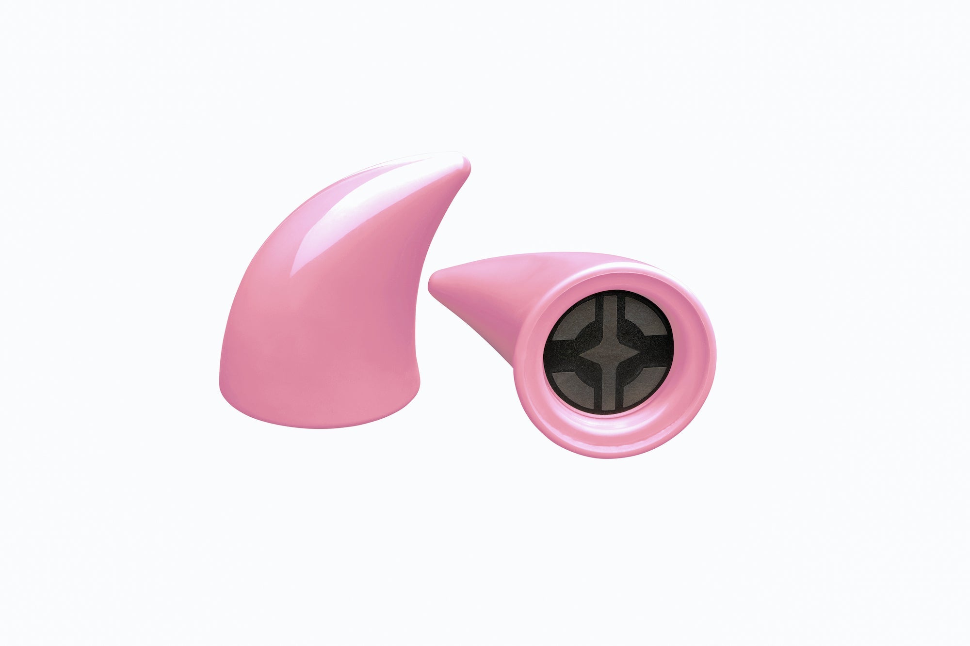 Helmet Flair MagNeatOhz: Small Pink Devil Horns for Helmet