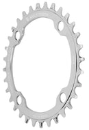 104 BCD Chainrings - Raw Silver-2