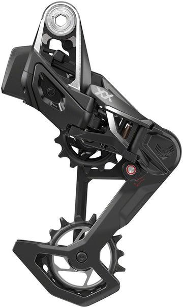 SRAM XX SL Eagle T-Type AXS Rear Derailleur - 12-Speed 52t Max Battery Not Included UDH Hangerless Carbon Cage BLK/Silver