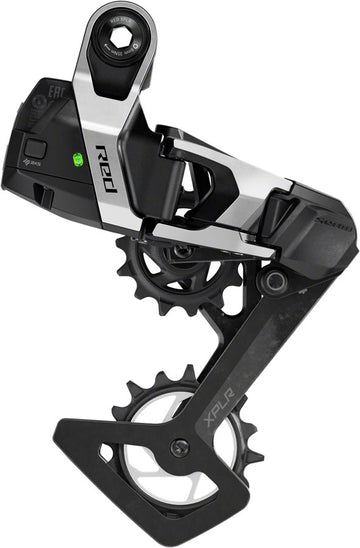 SRAM RED XPLR AXS Rear Derailleur - For RED XPLR 1x 13-Speed 46t Max UDH Hangerless Battery Not Included BLK/Silver E1