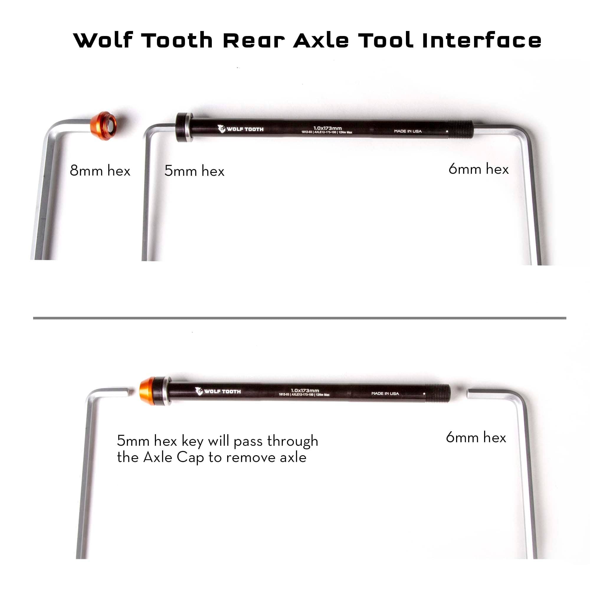 Wolf Tooth Rear Axle - Thumbnail 4
