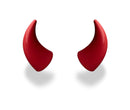 Helmet Flair MagNeatOhz: Large Red Devil Horns for Helmet-1