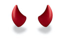 Helmet Flair MagNeatOhz: Small Red Devil Horns for Helmet-2