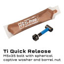 Wolf Tooth Seatpost Clamp Titanium Bolt Hardware Upgrade Kit-11
