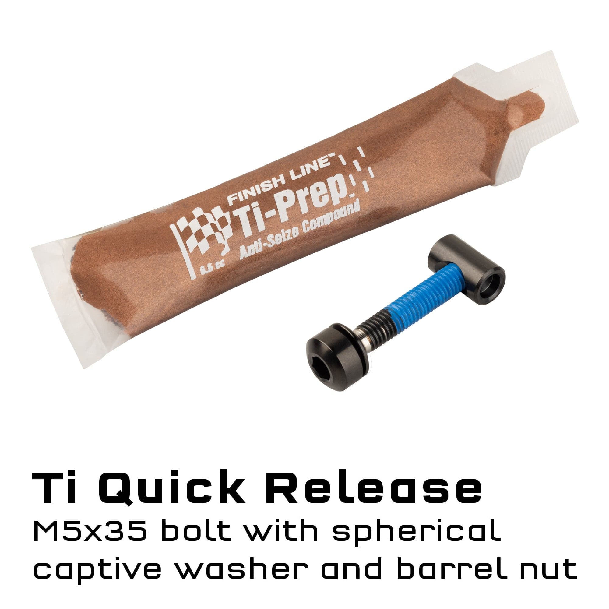 Wolf Tooth Seatpost Clamp Titanium Bolt Hardware Upgrade Kit