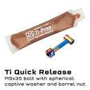 Wolf Tooth Seatpost Clamp Titanium Bolt Hardware Upgrade Kit-9