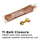 Wolf Tooth Seatpost Clamp Titanium Bolt Hardware Upgrade Kit-13