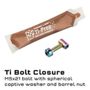 Wolf Tooth Seatpost Clamp Titanium Bolt Hardware Upgrade Kit-14