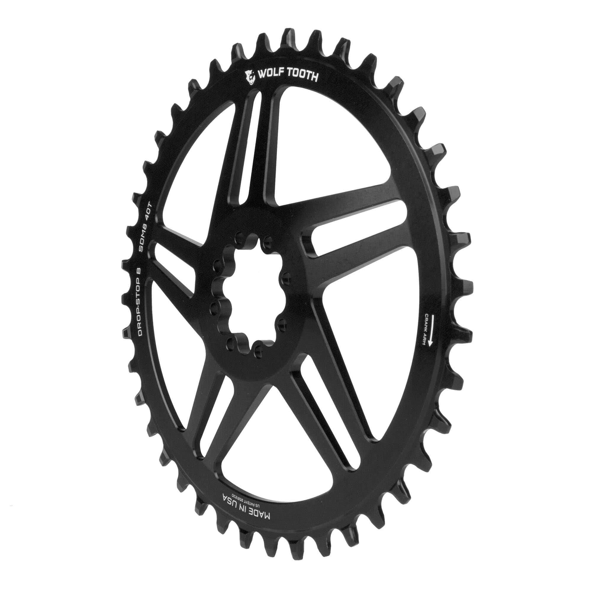 Wolf Tooth Direct Mount Chainrings for SRAM 8-Bolt Gravel / Road Cranks - 0