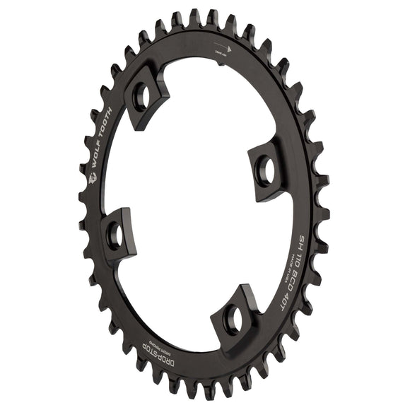 Wolf Tooth Oval 110 BCD Asymmetric 4-Bolt Chainrings for Shimano Cranks