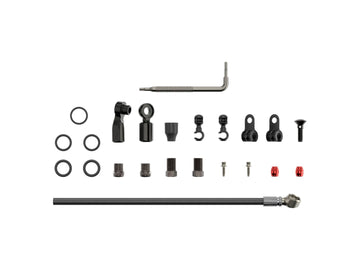 SRAM Disc Brake Hose Kit - Flat Mount Beveled Banjo 2000mm
