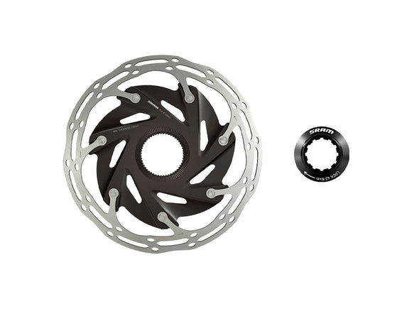 SRAM CenterLine XR Disc Brake Rotor - 140mm Center Lock 1.85mm Includes Internal Tooled Lockring