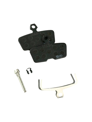 SRAM Disc Brake Pads - Organic Compound Steel Backed Quiet For Code/Code R/Code RSC/Guide RE