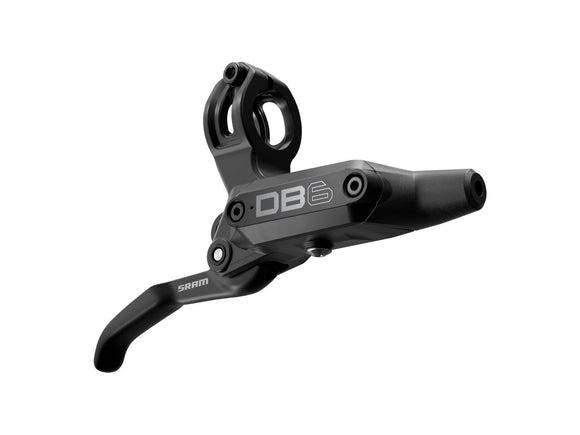 SRAM DB6 Disc Brake Lever - Left Front Rear 2000mm Hose Post Mount 4-Piston Aluminum Lever Diffusion BLK A1