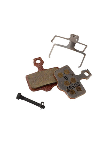 SRAM Disc Brake Pads - Organic Compound Aluminum Backed Quiet/Light For Level Elixir 2-Piece Road
