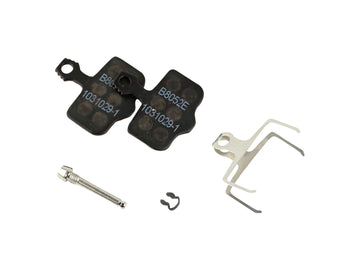 SRAM Disc Brake Pads - Organic Compound Steel Backed Quiet For Level DB Elixir 2-Piece Road