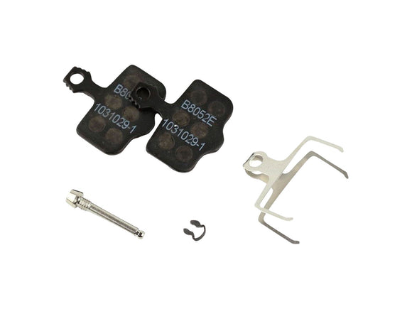 SRAM Disc Brake Pads - Organic Compound Steel Backed Quiet For Level DB Elixir 2-Piece Road