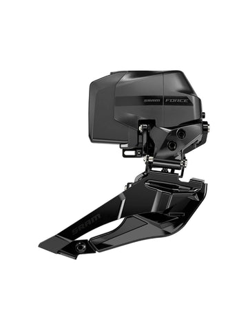 SRAM Force AXS Wide eTap Front Derailleur - 2x12-Speed Braze-On Battery Not Included Iridescent Gray D2