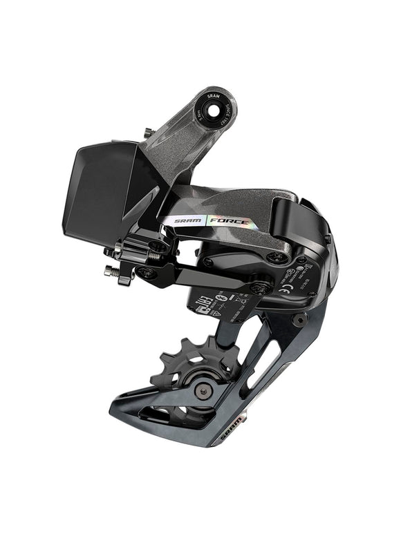 SRAM Force XPLR AXS eTap Rear Derailleur - 12-Speed Medium Cage 44t Max Battery Not Included Iridescent Gray D2