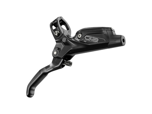 SRAM G2 RE Disc Brake and Lever - Front Hydraulic Post Mount Gloss Black A2