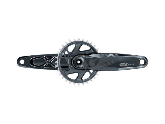 SRAM GX Eagle Boost Crankset - 175mm 12-Speed 32t Direct Mount DUB Spindle Interface Lunar 52mm Chainline