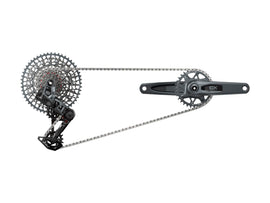 SRAM GX T-Type Eagle Transmission Groupset - 175mm Crank 32t Chainring AXS POD Controller 10-52t Cassette Rear Derailleur Chain