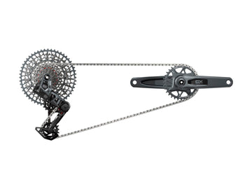 SRAM GX T-Type Eagle Transmission Groupset - 170mm Crank 32t Chainring AXS POD Controller 10-52t Cassette Rear Derailleur Chain