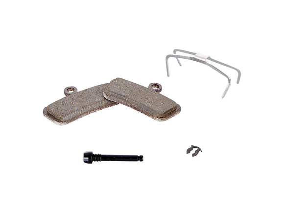 SRAM Disc Brake Pads - Organic Compound Aluminum Backed Quiet/Light For Trail Guide G2