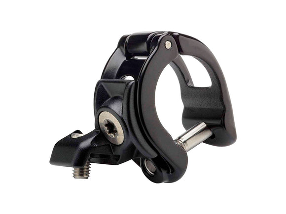 SRAM MatchMaker X Cockpit Clamp - Left Black With Ti Bolts