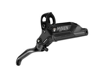 SRAM Maven Silver Disc Brake Lever - Front Post Mount 4-Piston Aluminum Lever SS Hardware BLK A1