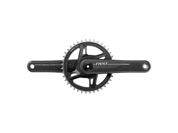 SRAM RED 1x XPLR Wide Crankset - 175mm 13-Speed 42t 8-Bolt Direct Mount DUB Spindle Natural Carbon E1