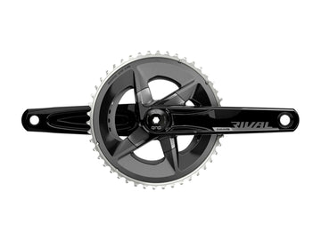 SRAM Rival AXS Crankset - 172.5mm 12-Speed 48/35t 107 BCD DUB Spindle Interface BLK D1