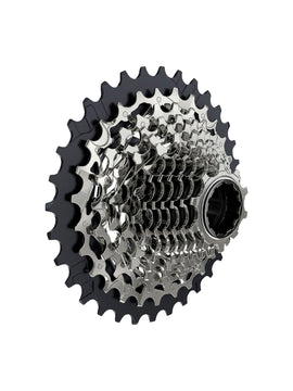 SRAM Force AXS XG-1270 Cassette - 12-Speed 10-33t Silver For XDR Driver Body D1