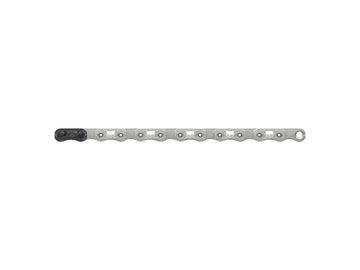 SRAM XX SL Eagle T-Type Flattop Chain - 12-Speed 126 Links Hollow Pin Includes PowerLock Connector PVD Coated Silver