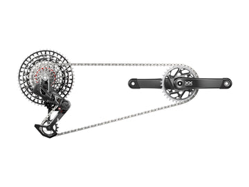 SRAM XX SL T-Type Eagle Transmission Groupset - 165mm Crank 34t Chainring AXS POD Controller 10-52t Cassette Rear Derailleur Chain