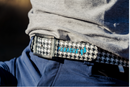 Panache Panache C4 Houndstooth Belt-2