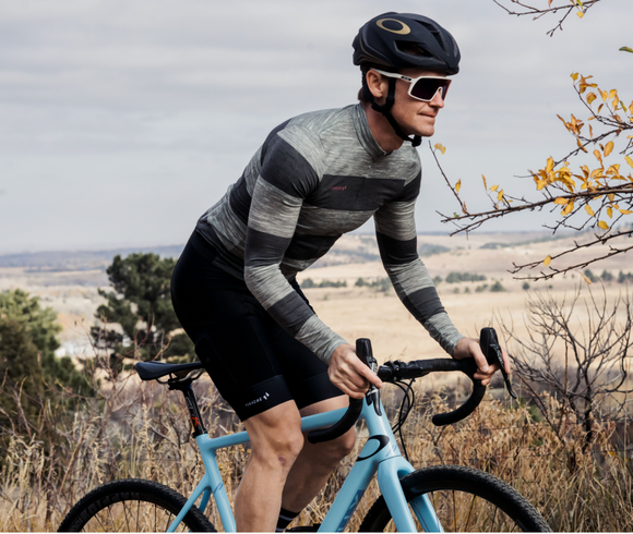 Panache M's Cargo Pocket Bib Short - BLACK