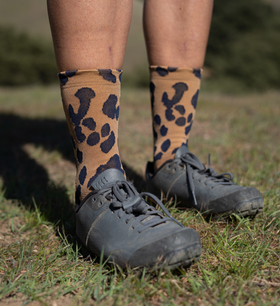 Panache Pro 6" Sock - Cheetah