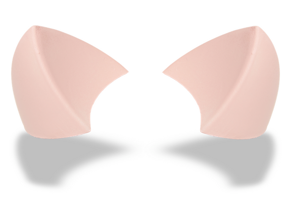 Helmet Flair Softeez: Pink Cat Ears for Helmet