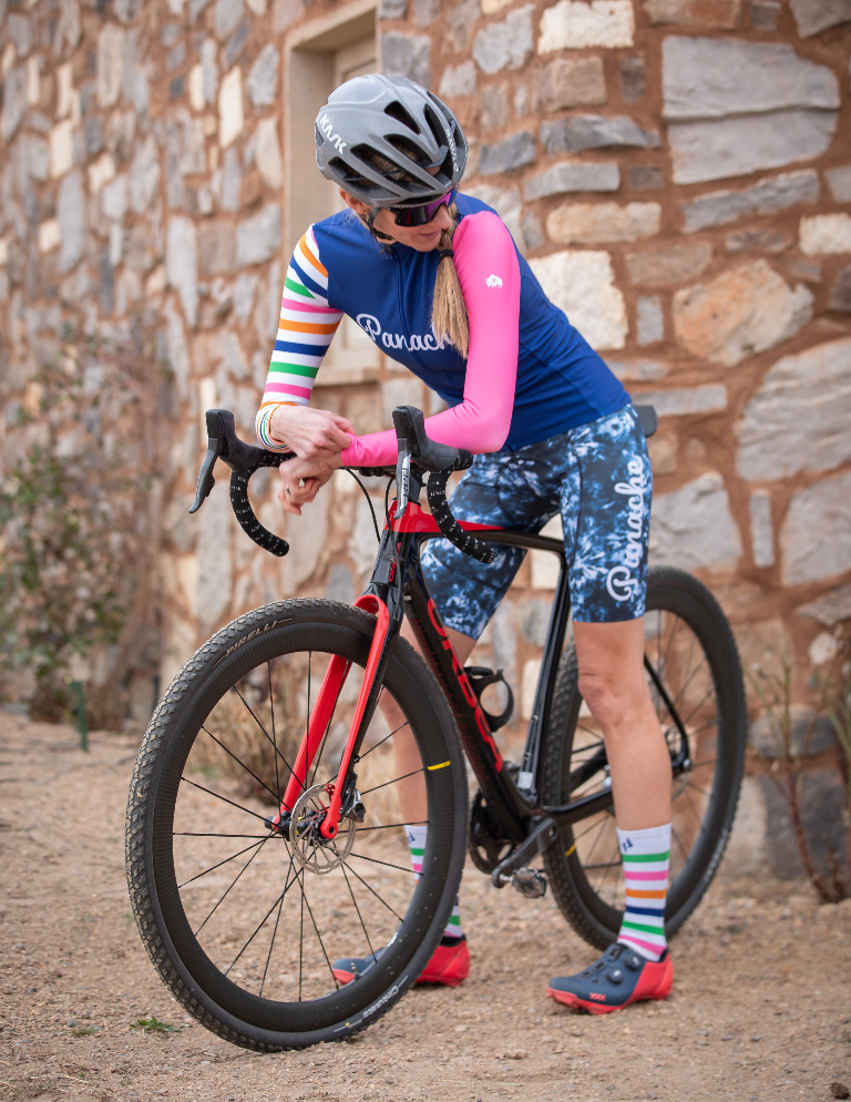 Panache W's Pro THERMAL Long Sleeve Jersey - STRIPES