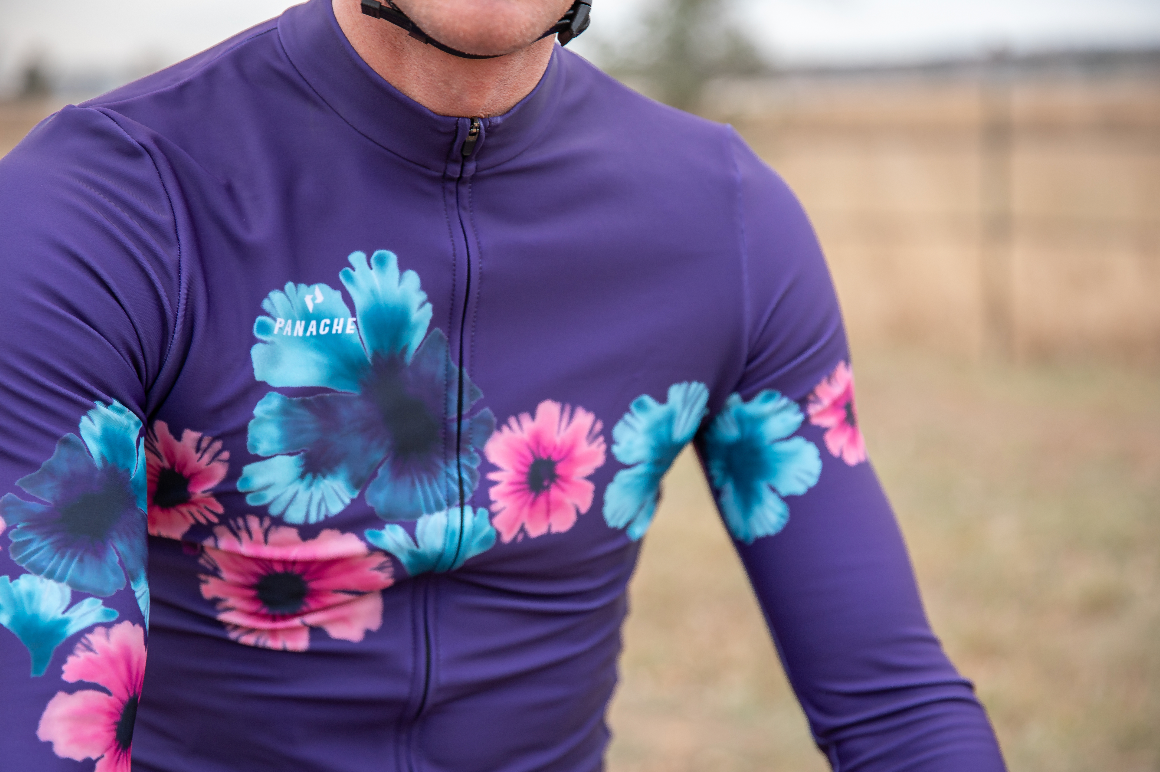 Panache M's Pro THERMAL LS Jersey - Kauai Night