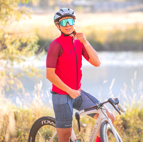 Panache M's and W's Pro Wind Vest - Fuscia