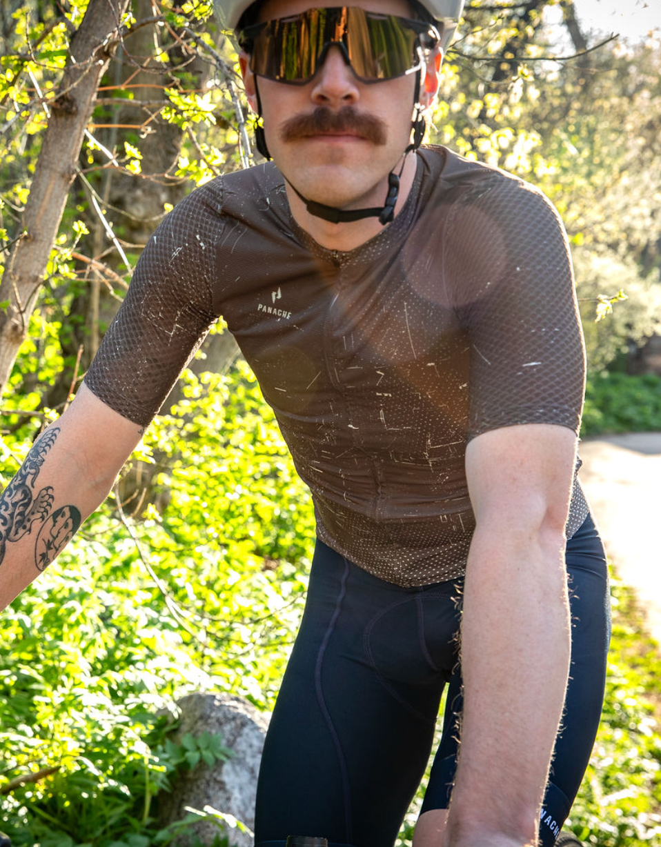Panache M's Speed Air Jersey - Earthen Grunge