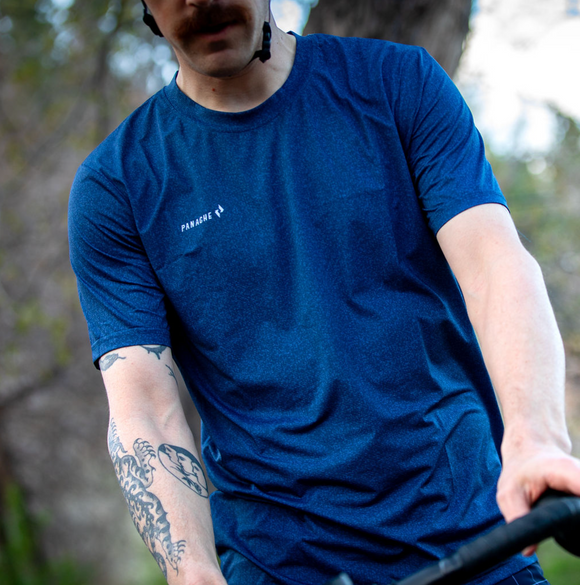 Panache Ride Tee - Midnight Blur