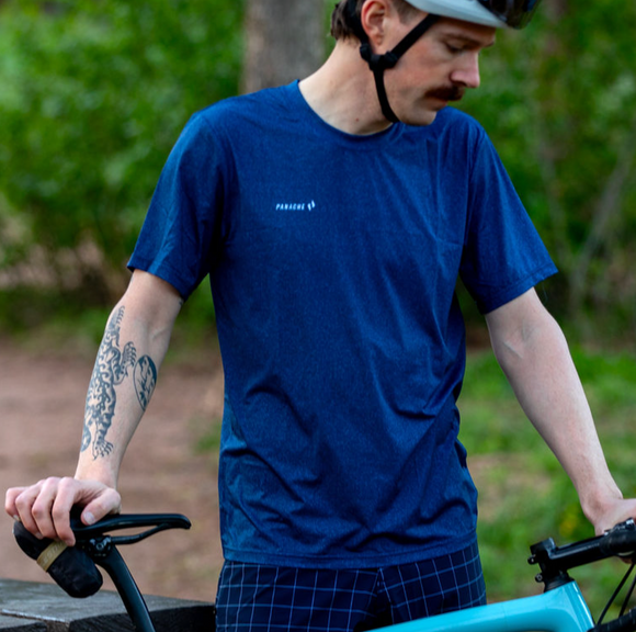 Panache Ride Tee - Midnight Blur