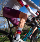 Panache M's Cargo Pocket Bib Short - Plum-5